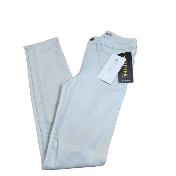 Athleta NWT Size 0 Sculptek Skinny Jean Biscayne Wash - Picture 7 of 13